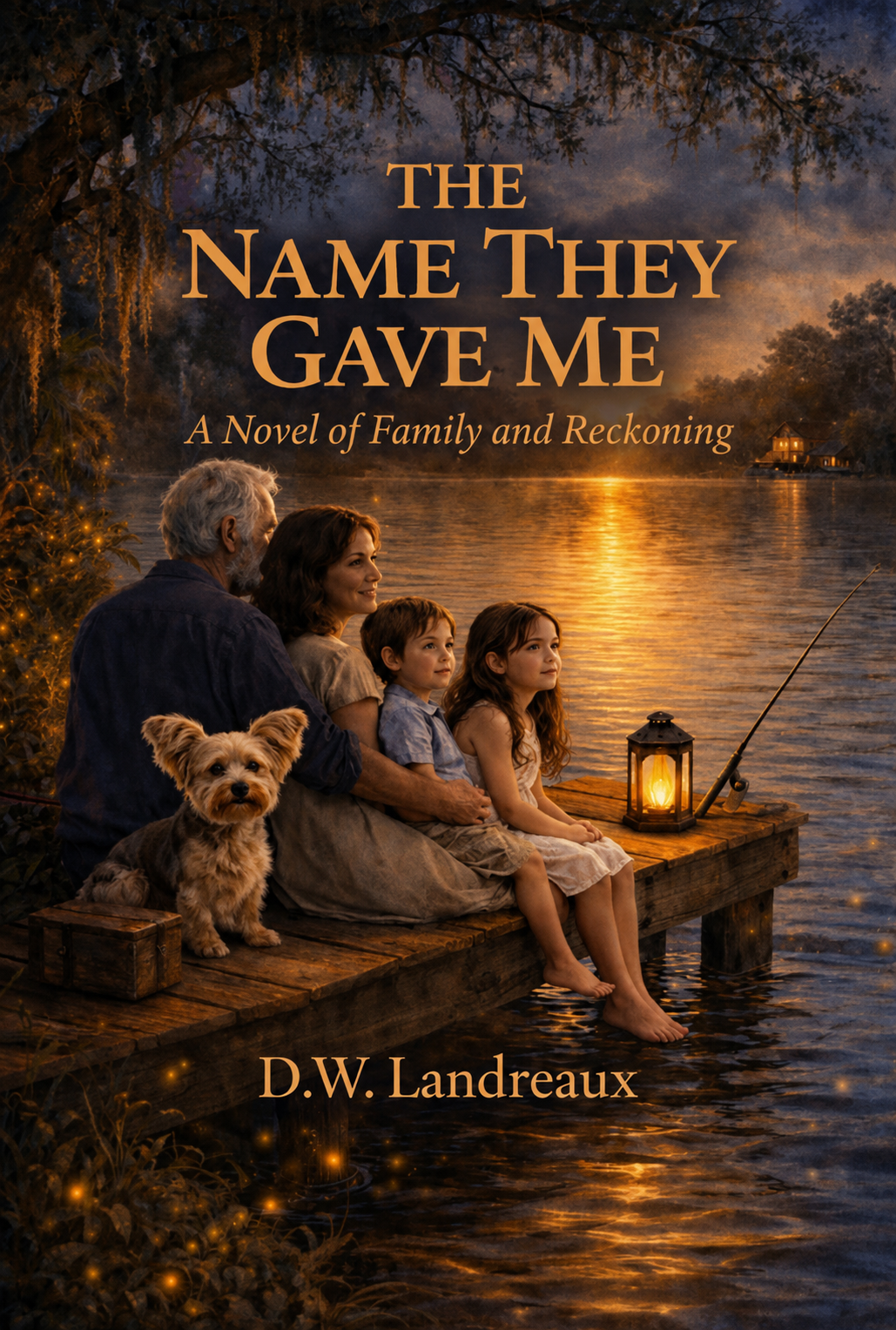 Cover of The Name They Gave Me: A Novel of Family and Reckoning by D. W. Landreaux